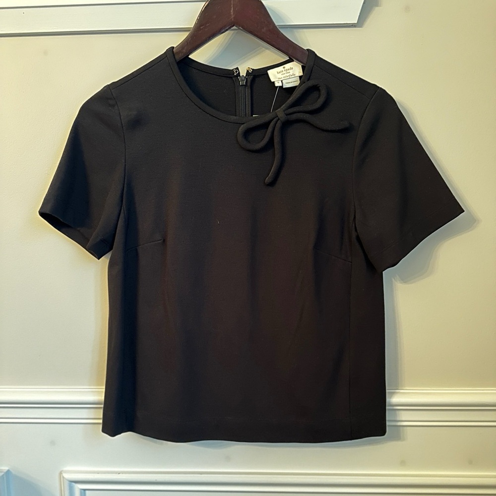 Kate Spade Black Bow Top